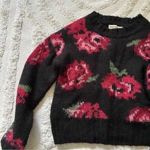 cotton emporium rose sweater